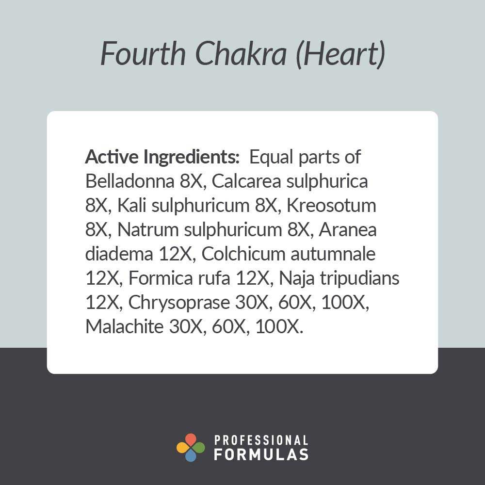 Professional Formulas Fourth Chakra (Heart) Ingredients