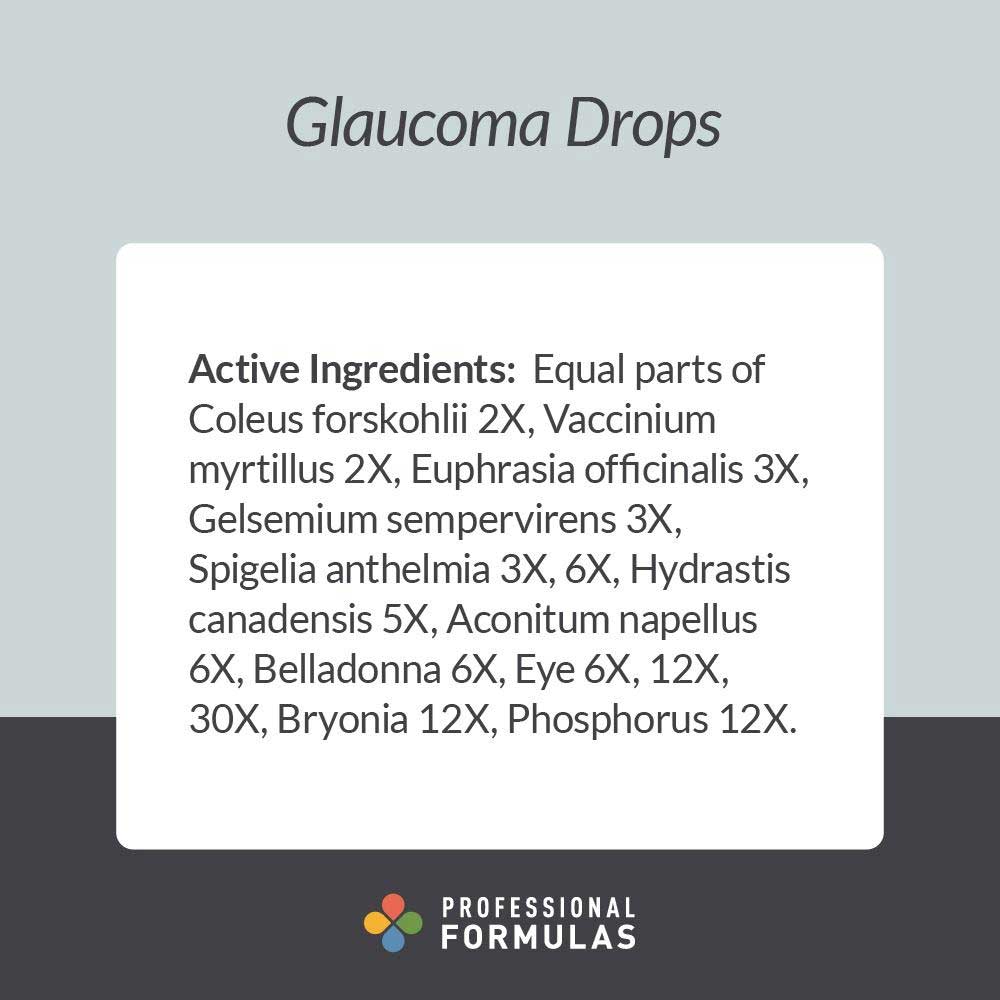 Professional Formulas Glaucoma Drops Ingredients
