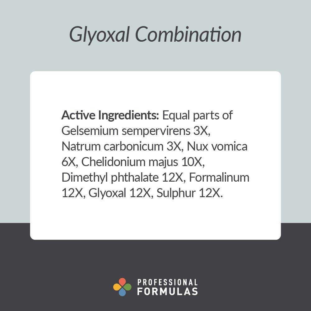 Professional Formulas Glyoxal Combination Ingredients