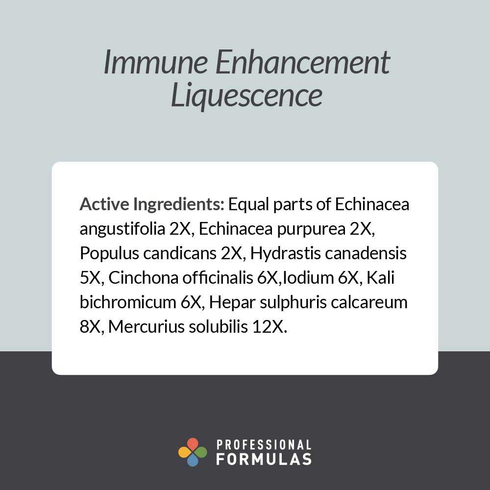 Professional Formulas Immune Enhancement Liquescence Ingredients