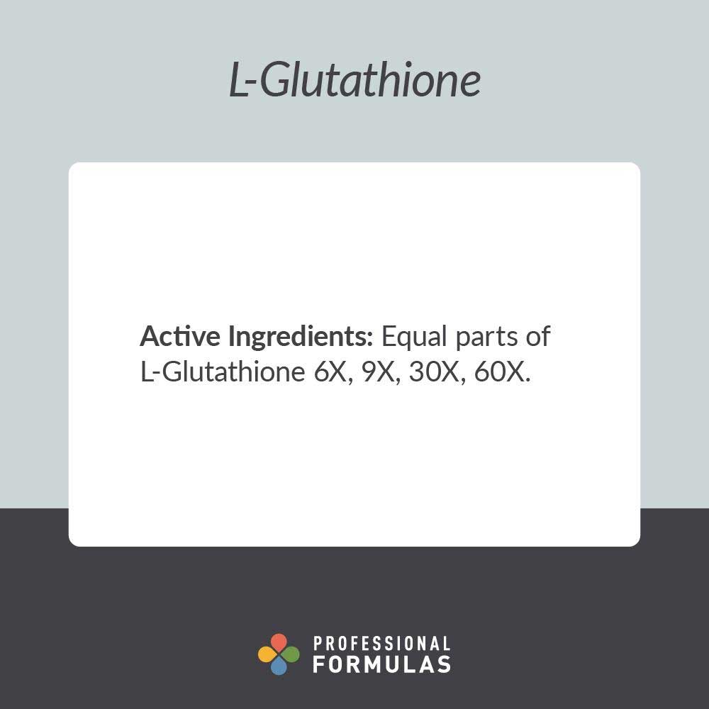 Professional Formulas L-Glutathione Ingredients