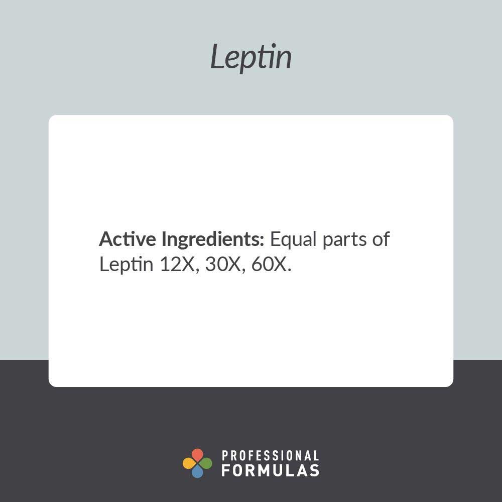 Professional Formulas Leptin Ingredients