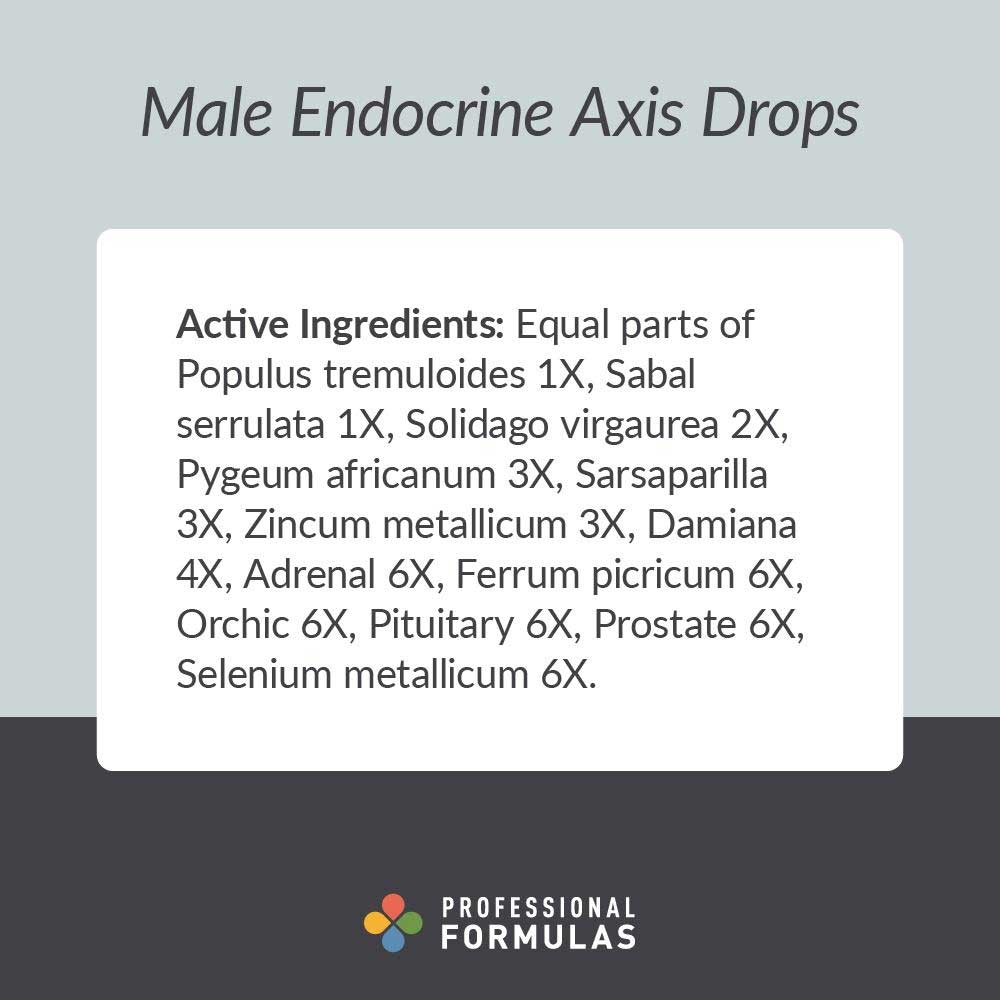 Professional Formulas Male Endocrine Axis Drops Ingredients