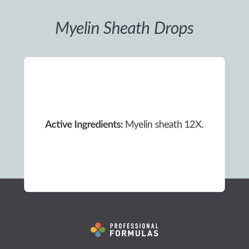 Professional Formulas Myelin Sheath Drops Ingredients