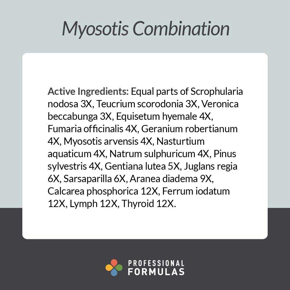 Professional Formulas Myosotis Combination Ingredients