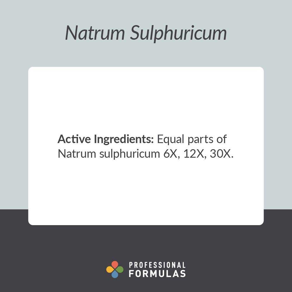 Professional Formulas Natrum Sulphuricum Ingredients