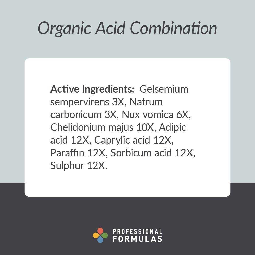 Professional Formulas Organic Acid Combination Ingredients