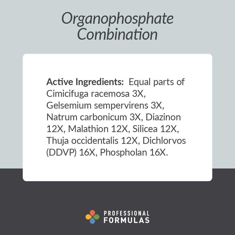 Professional Formulas Organophosphate Combination Ingredients