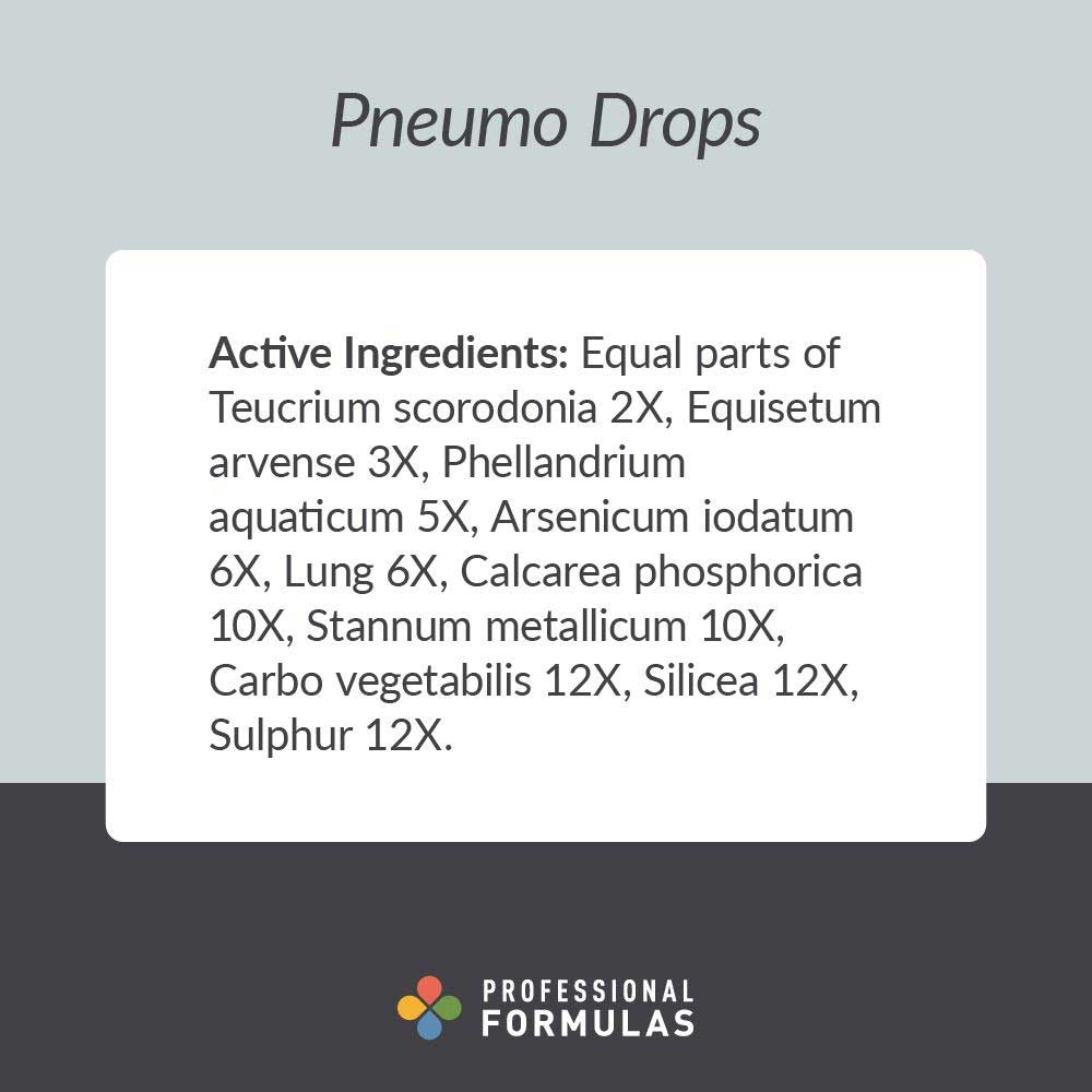 Professional Formulas Pneumo Drops Ingredients