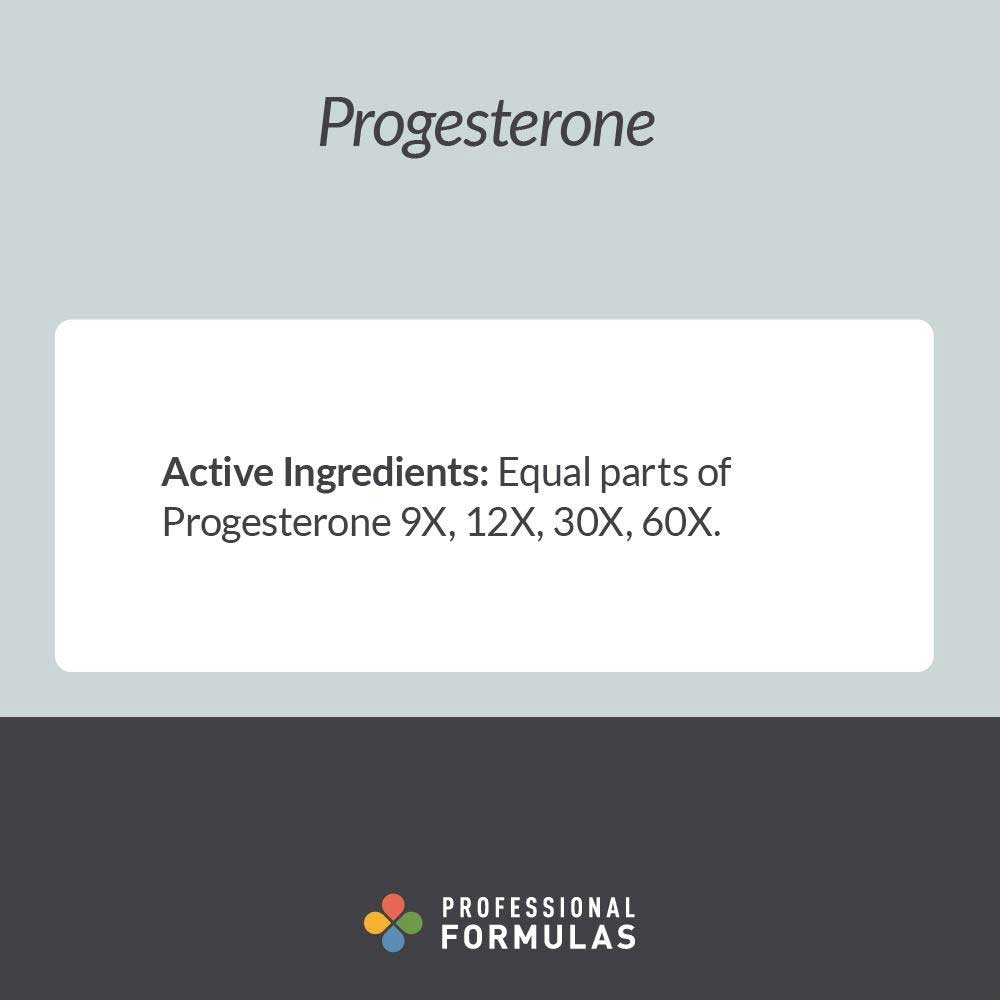 Professional Formulas Progesterone Ingredients
