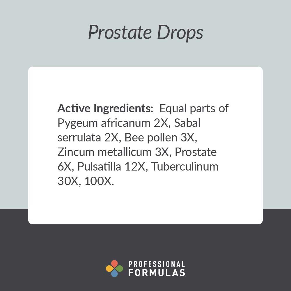 Professional Formulas Prostate Drops Ingredients