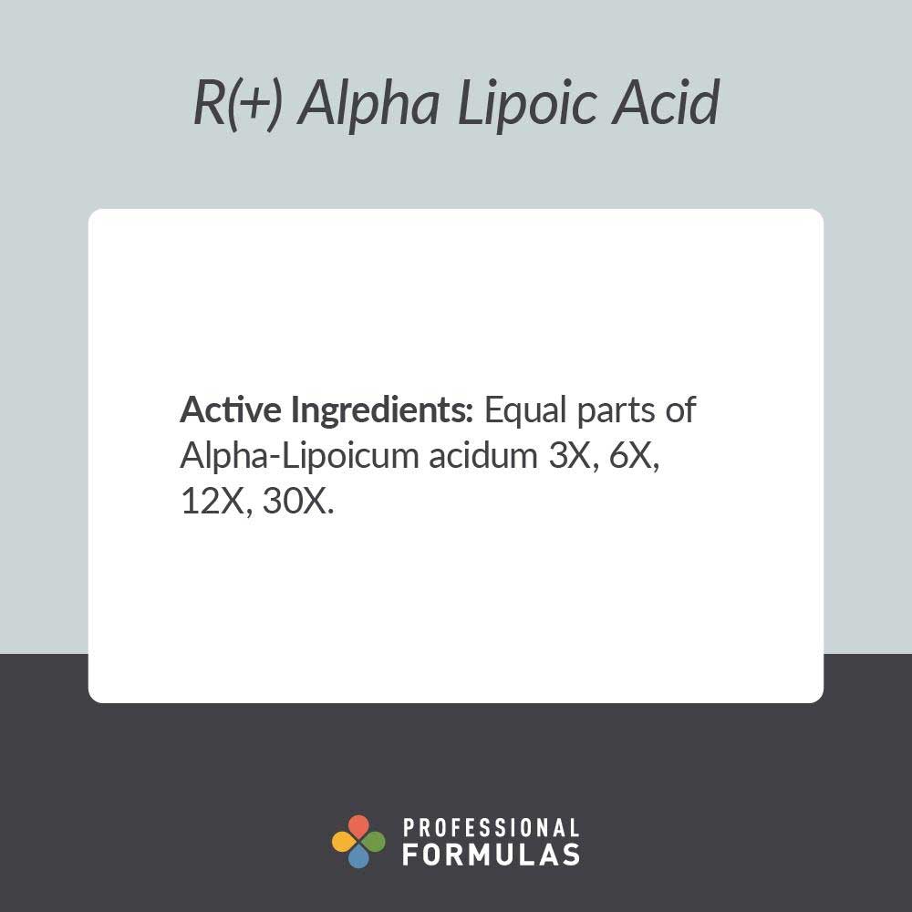 Professional Formulas R(+) Alpha Lipoic Acid Drops Ingredients
