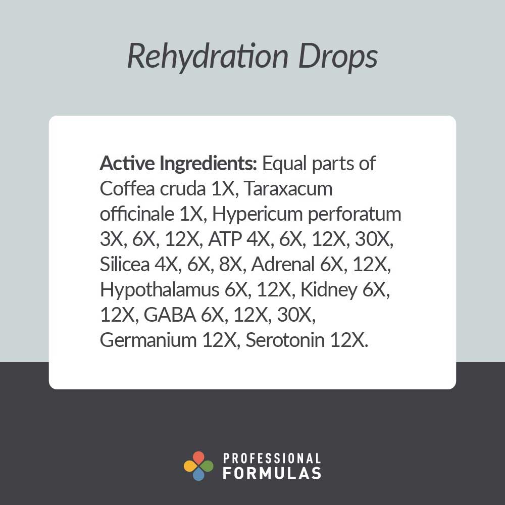 Professional Formulas Rehydration Drops Ingredients