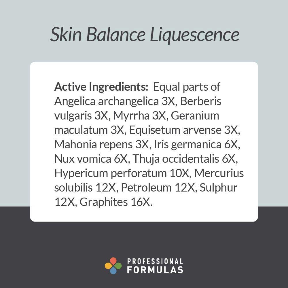 Professional Formulas Skin Balance Liquescence Ingredients
