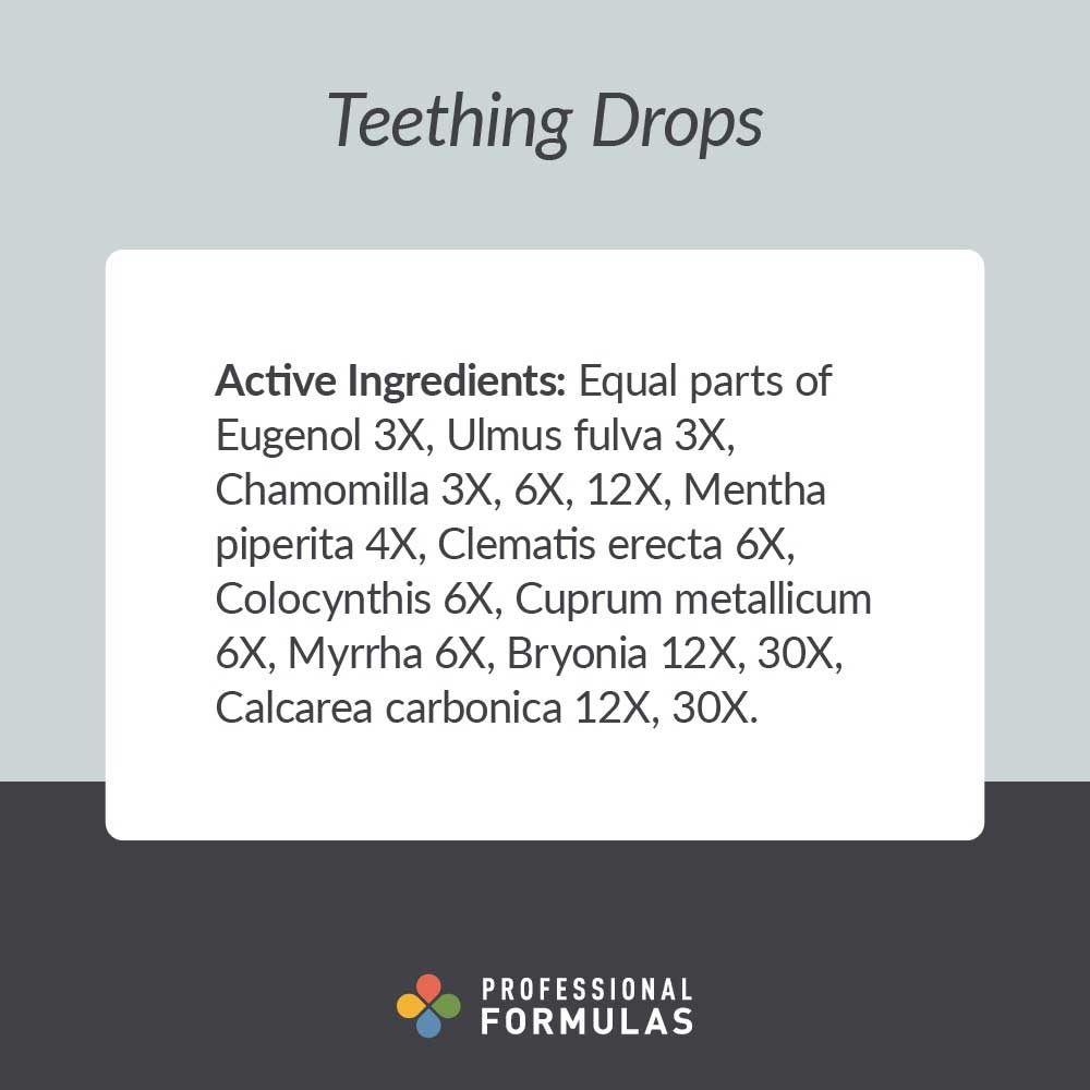 Professional Formulas Teething Drops Ingredients