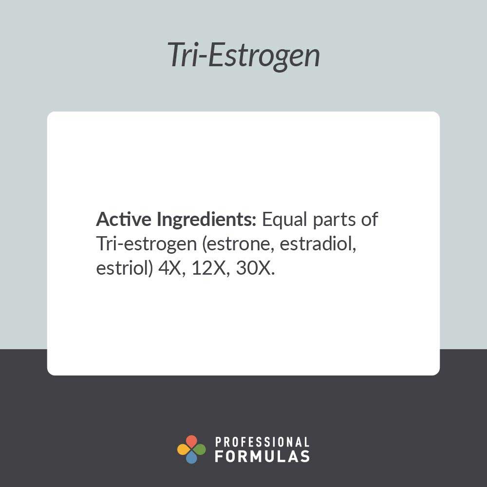 Professional Formulas Tri-Estrogen Ingredients