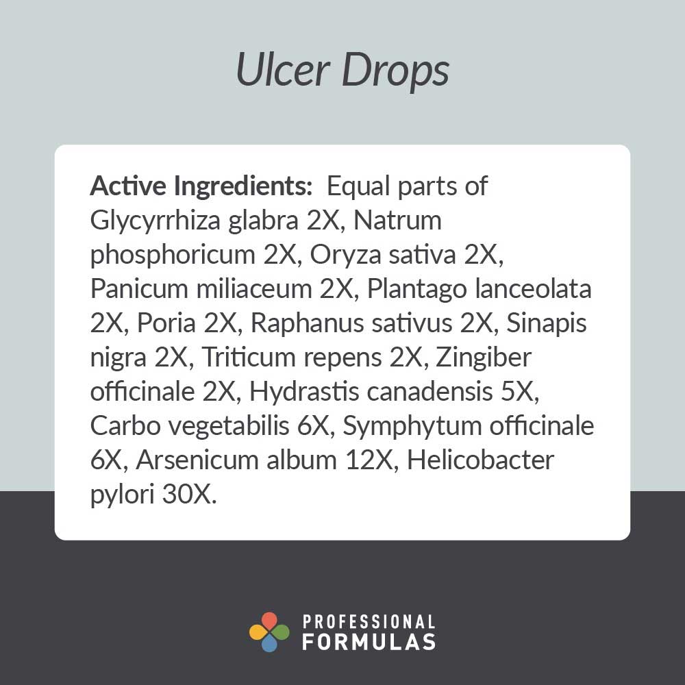 Professional Formulas Ulcer Drops Ingredients