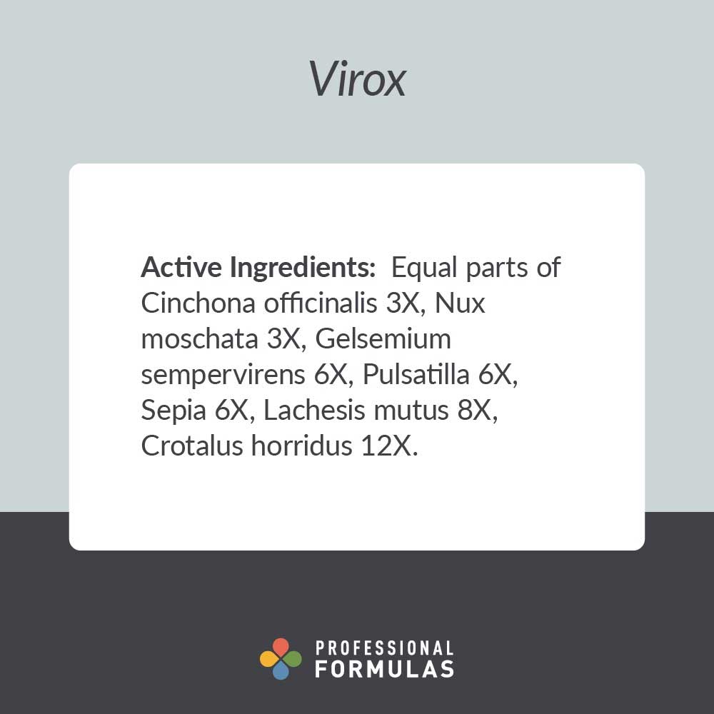 Professional Formulas Virox Ingredients