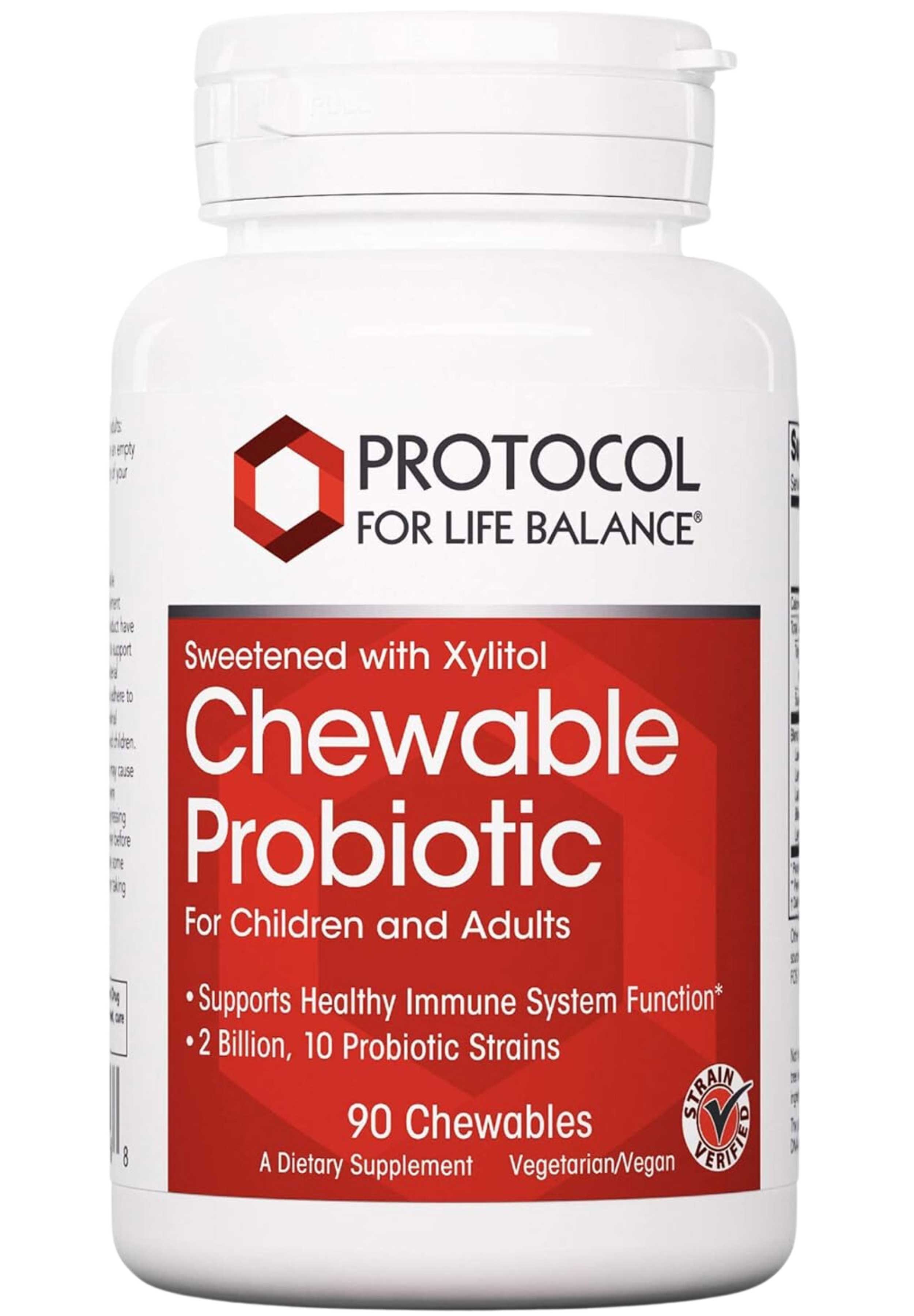 Protocol for Life Balance Chewable Probiotic