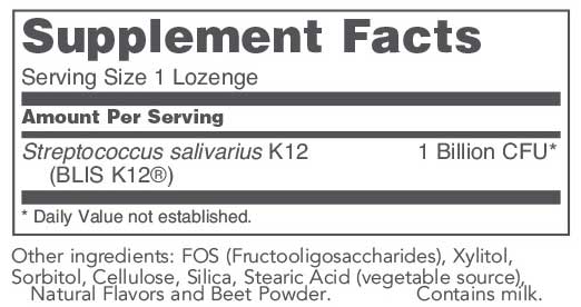 Protocol for Life Balance E.N.T. Biotic Ingredients