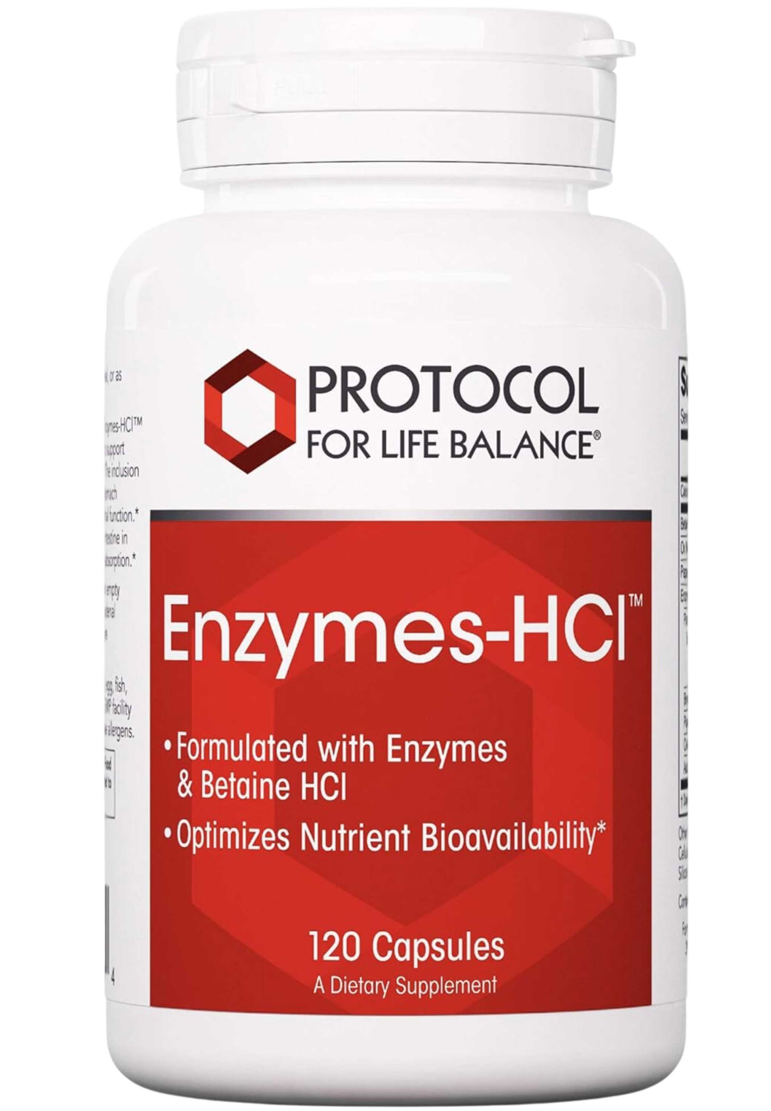Protocol for Life Balance Enzymes-HCl