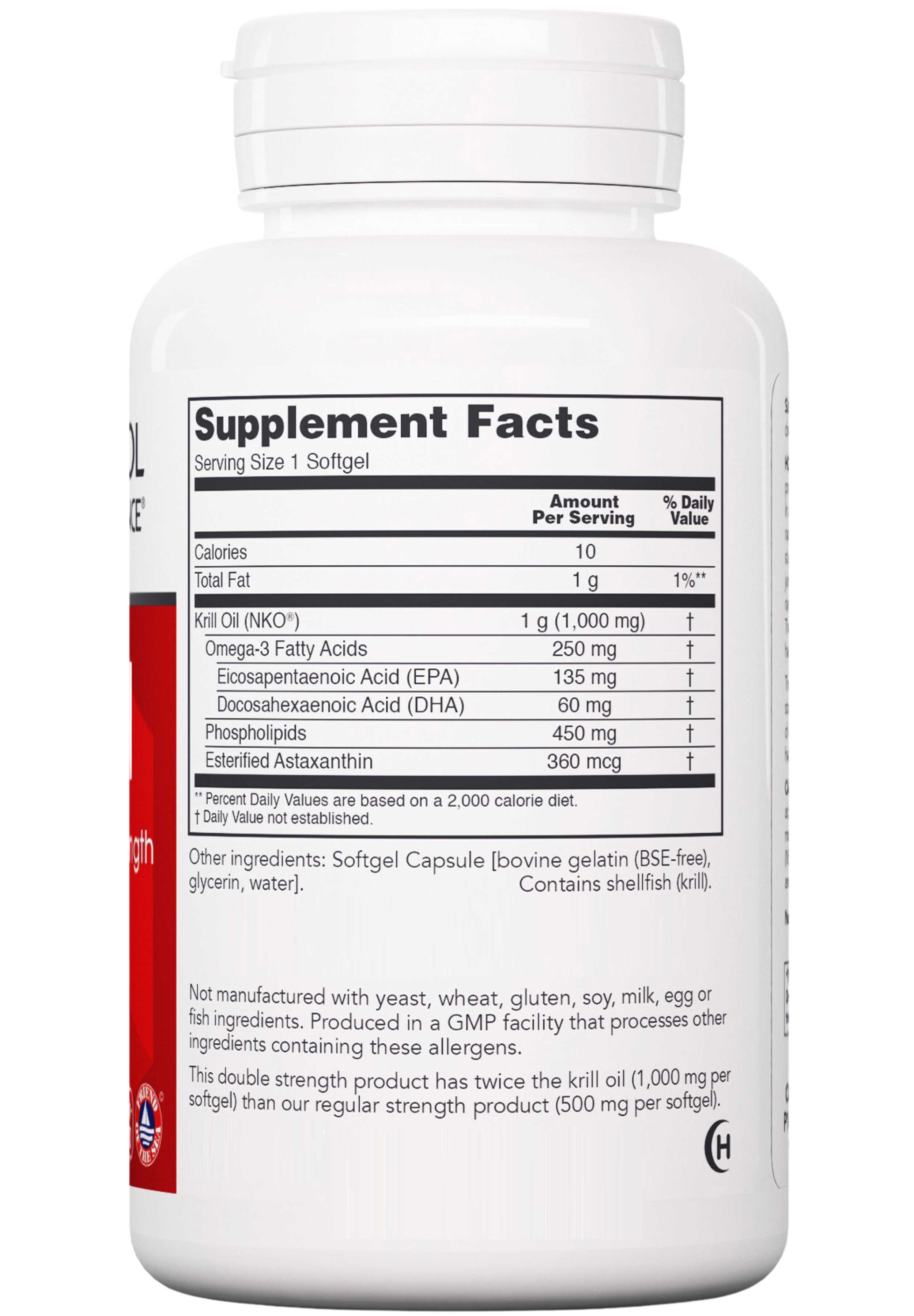 Protocol for Life Balance Krill Oil 1,000 mg - Double Strength Ingredients