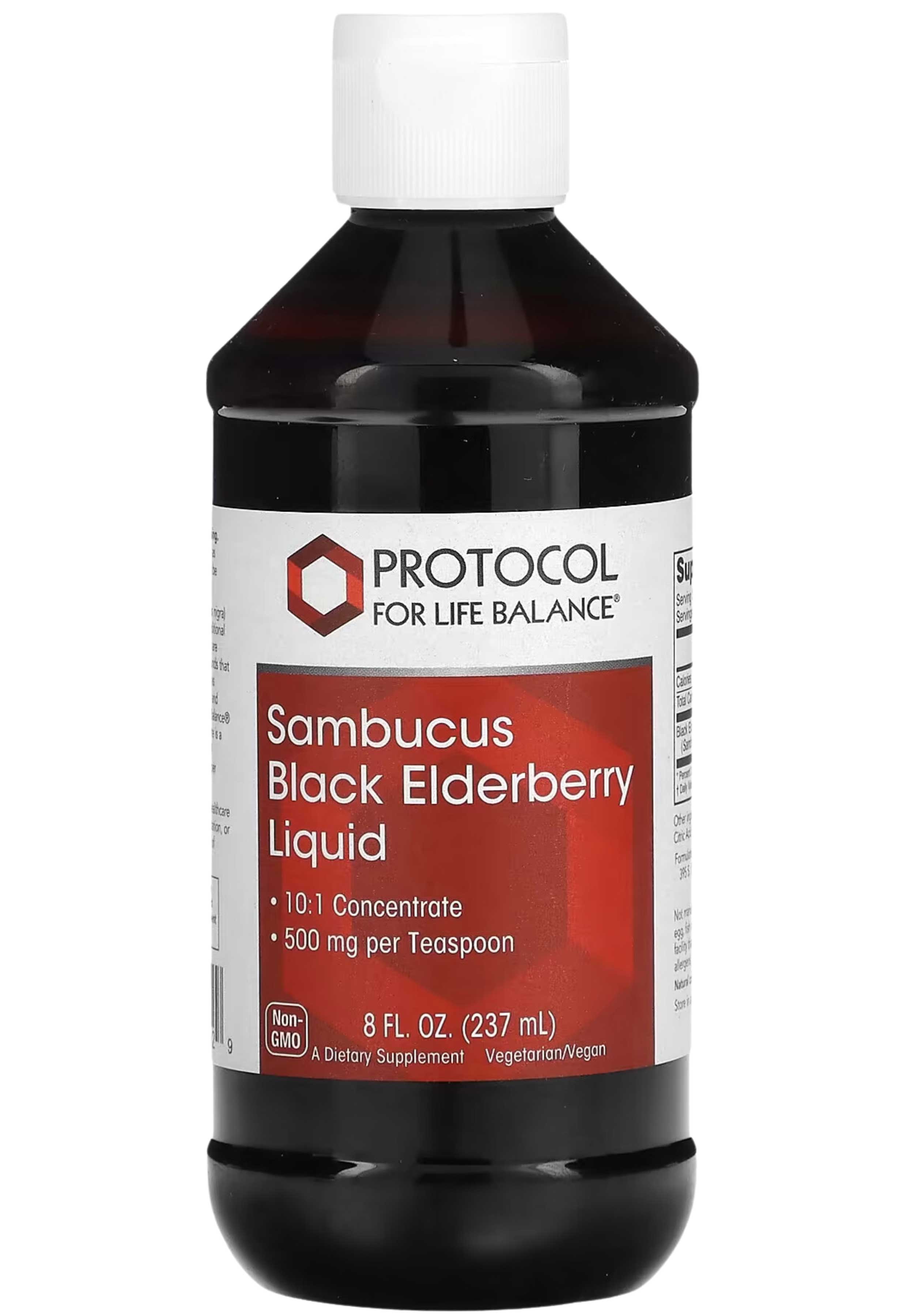 Protocol for Life Balance Sambucus Black Elderberry Liquid