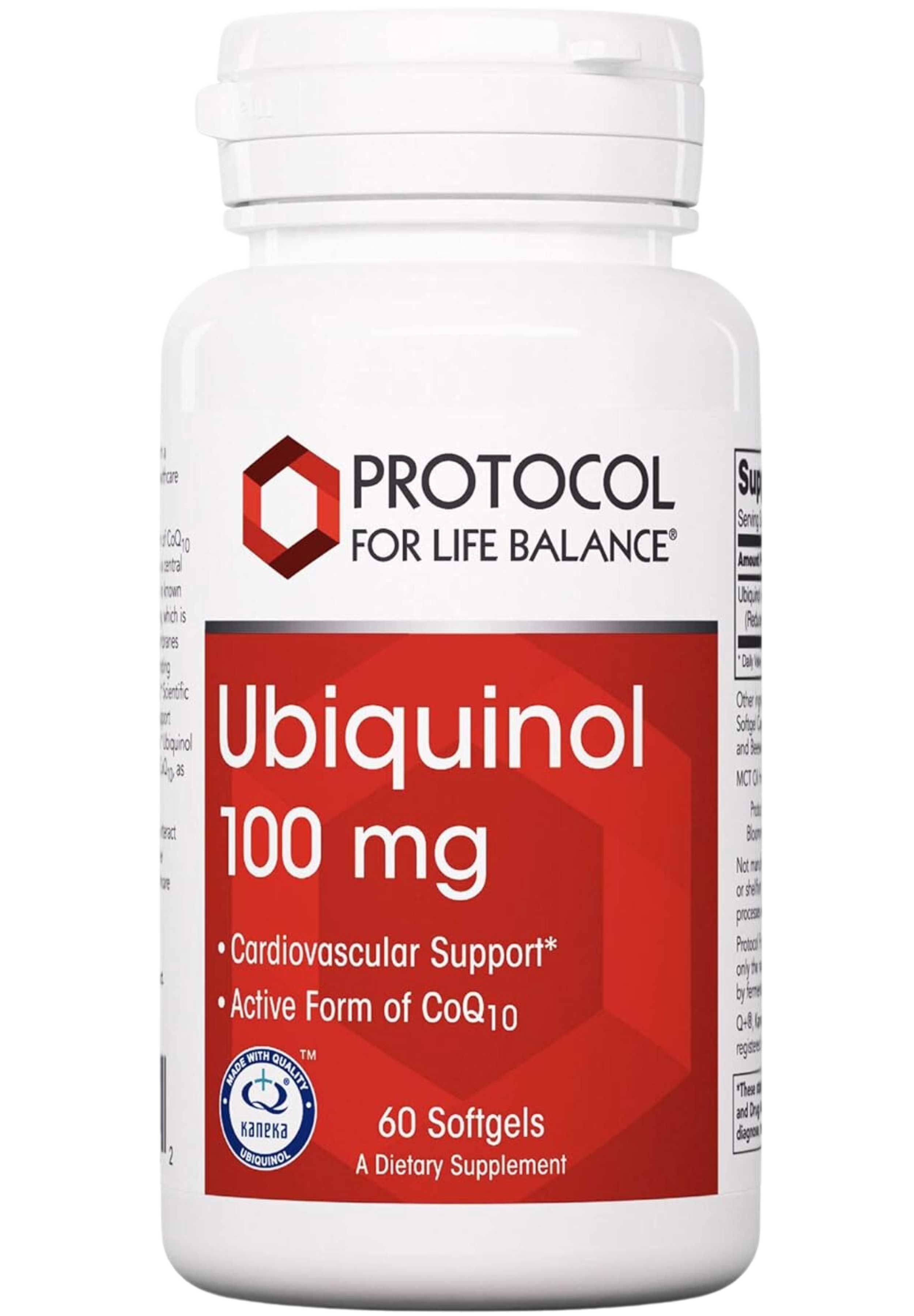 Protocol for Life Balance Ubiquinol