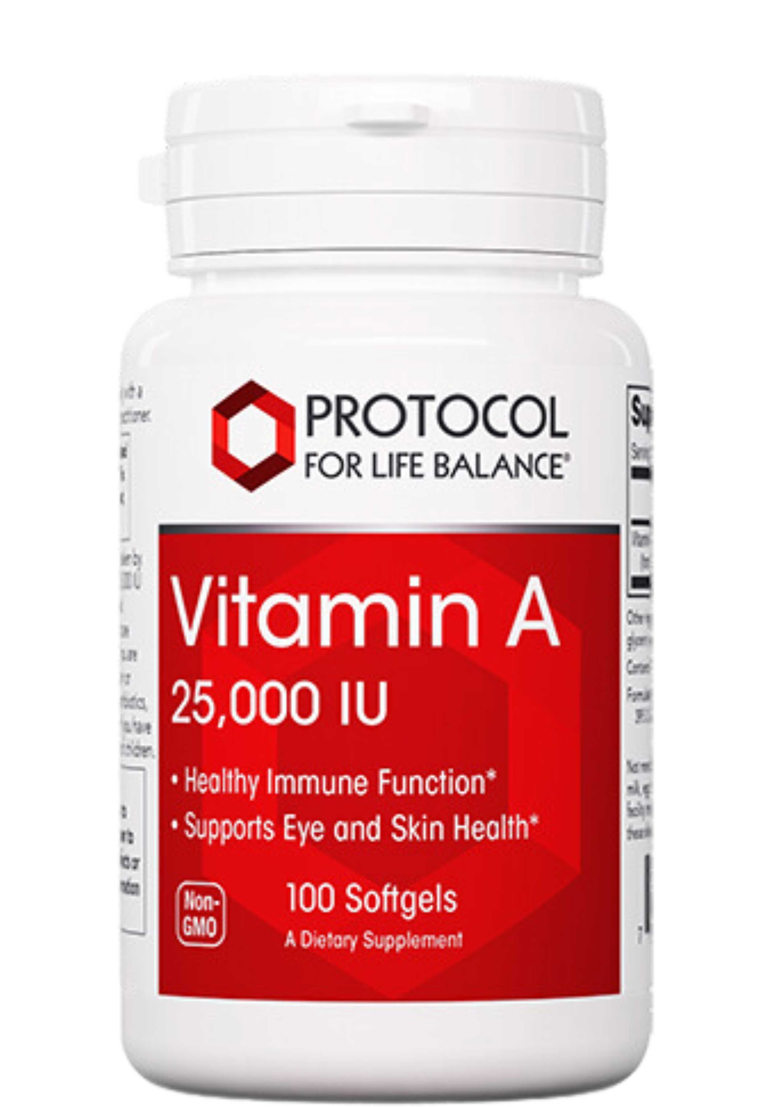 Protocol for Life Balance Vitamin A 25,000 IU