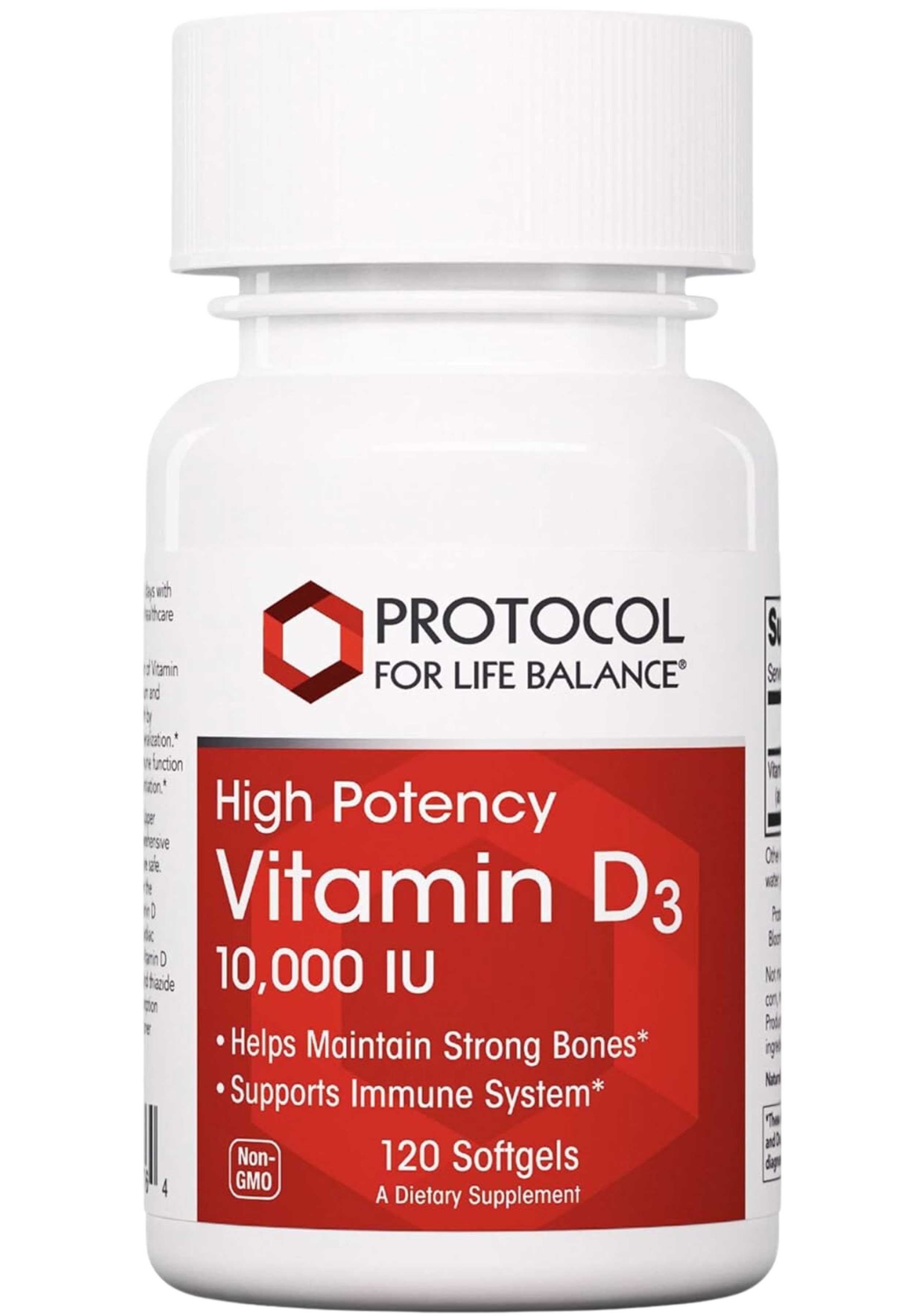 Protocol for Life Balance Vitamin D3 10,000