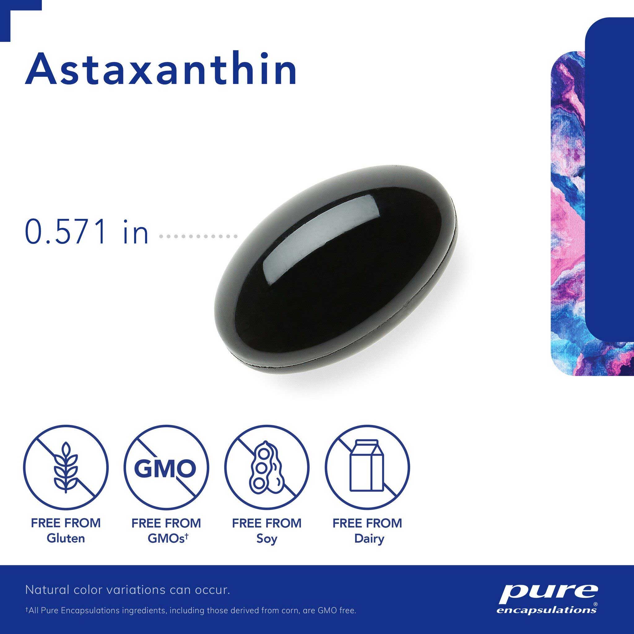 Pure Encapsulations Astaxanthin Softgel Capsules