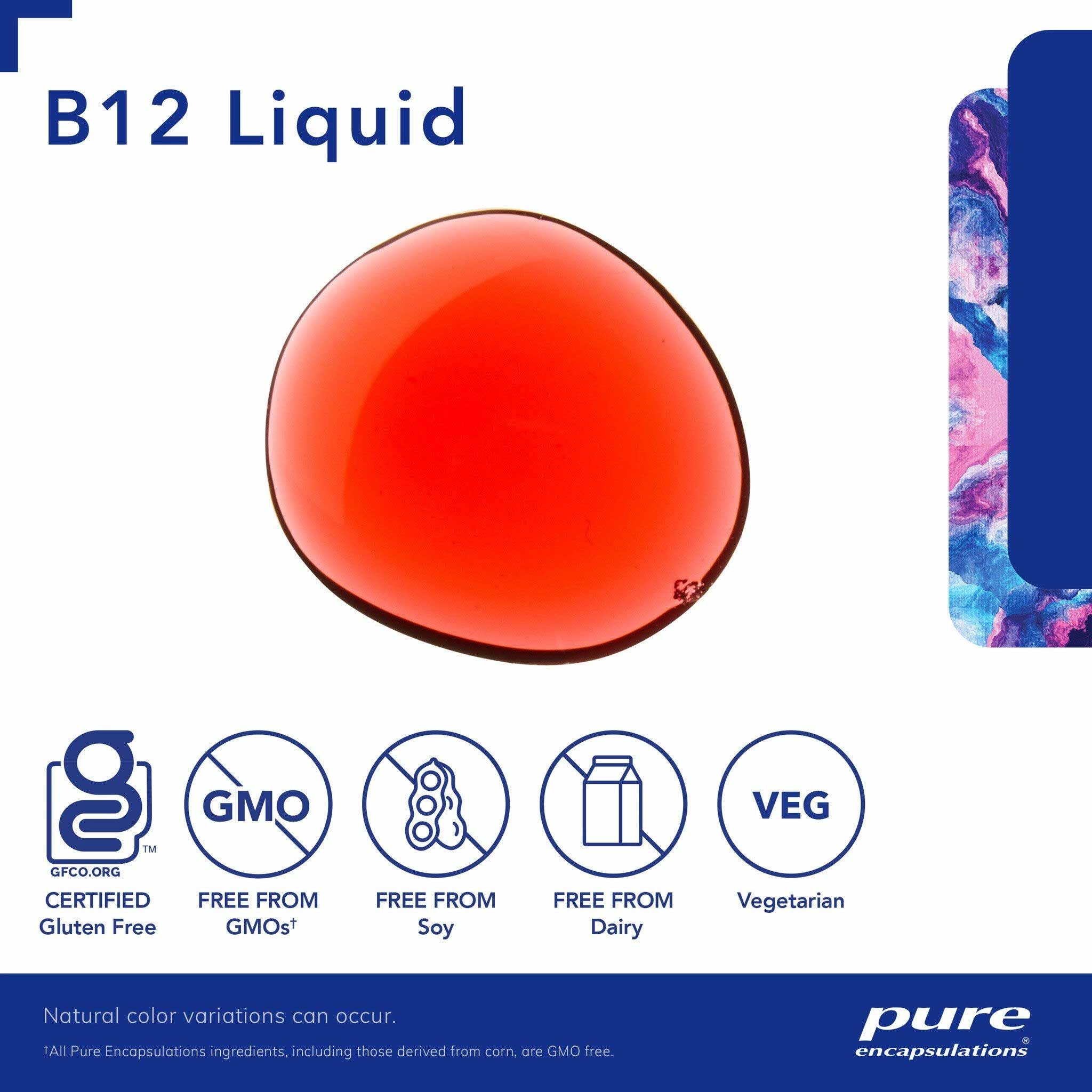 Pure Encapsulations B12 Liquid