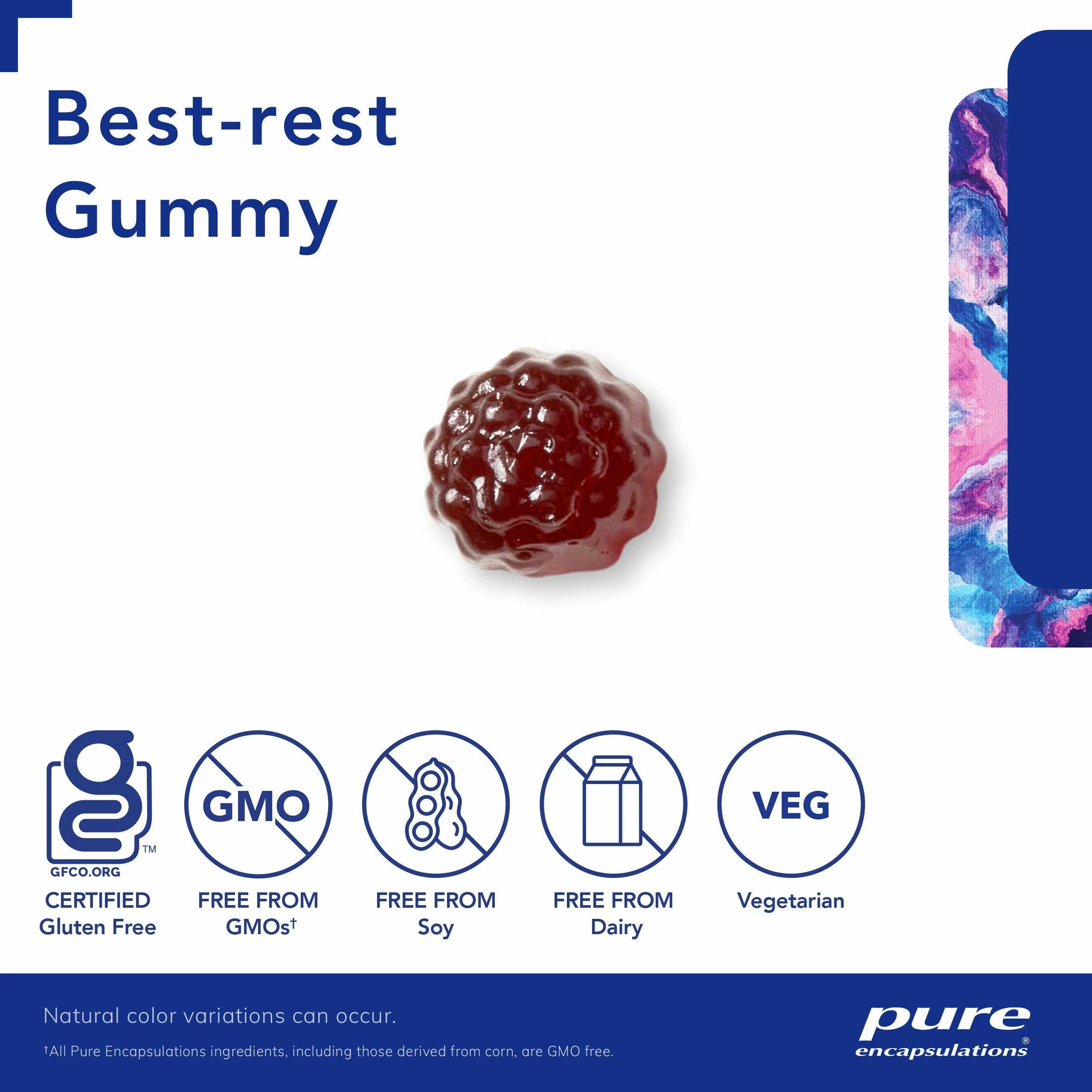 Pure Encapsulations Best-Rest Gummy