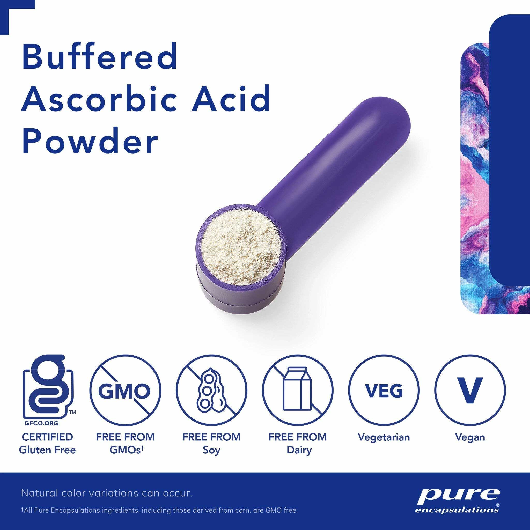 Pure Encapsulations Buffered Ascorbic Acid Powder