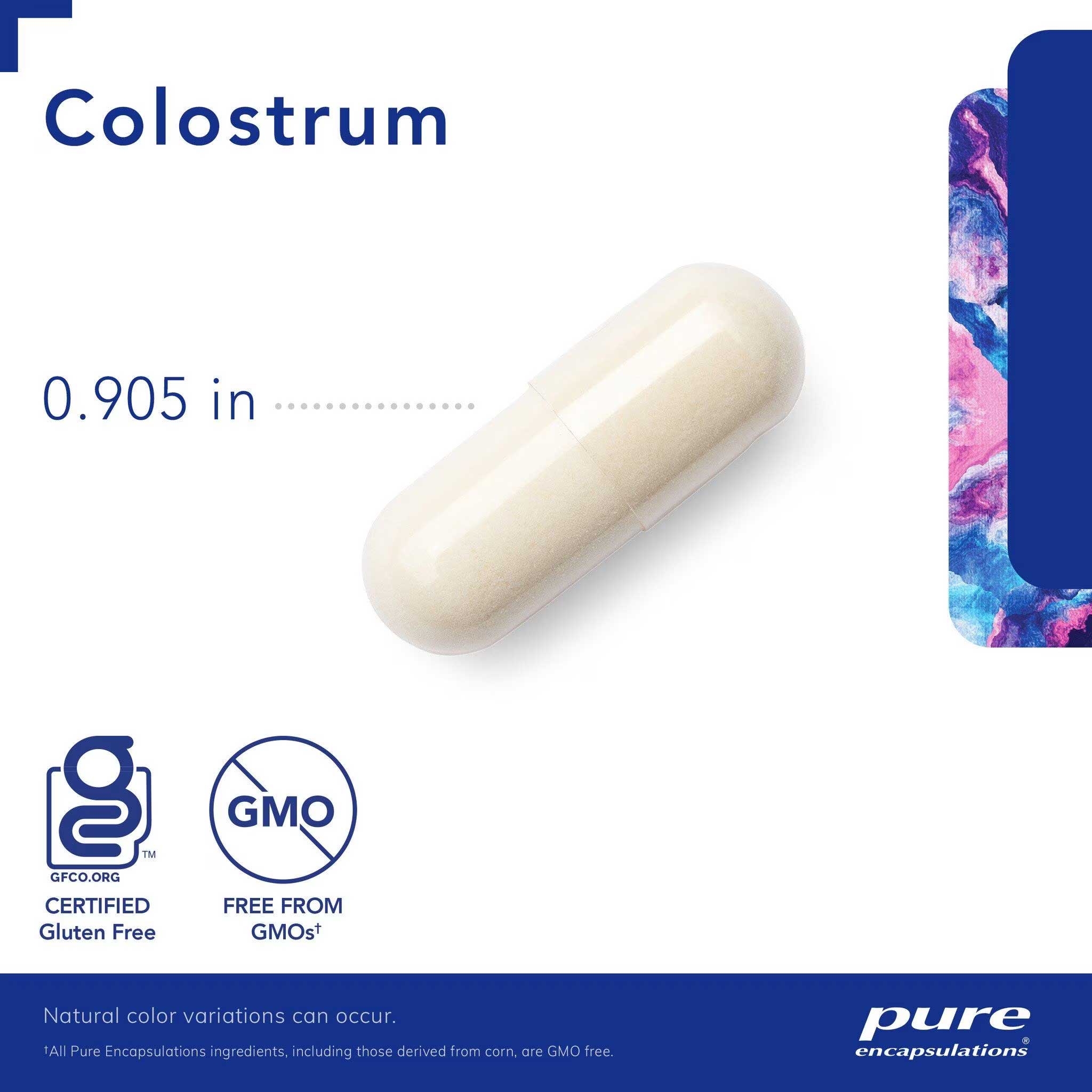 Pure Encapsulations Colostrum Capsules