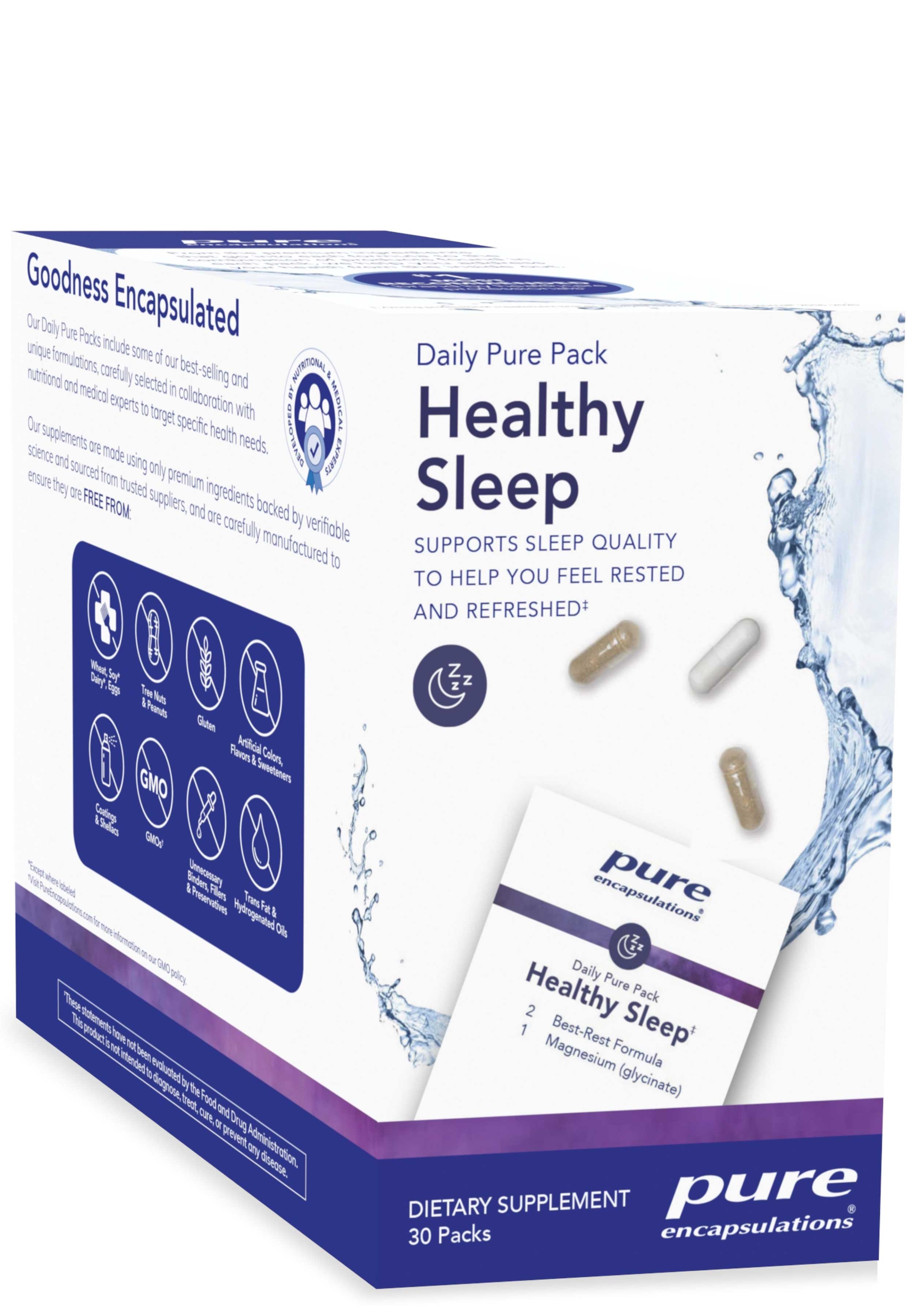 Pure Encapsulations Daily Pure Pack - Healthy Sleep
