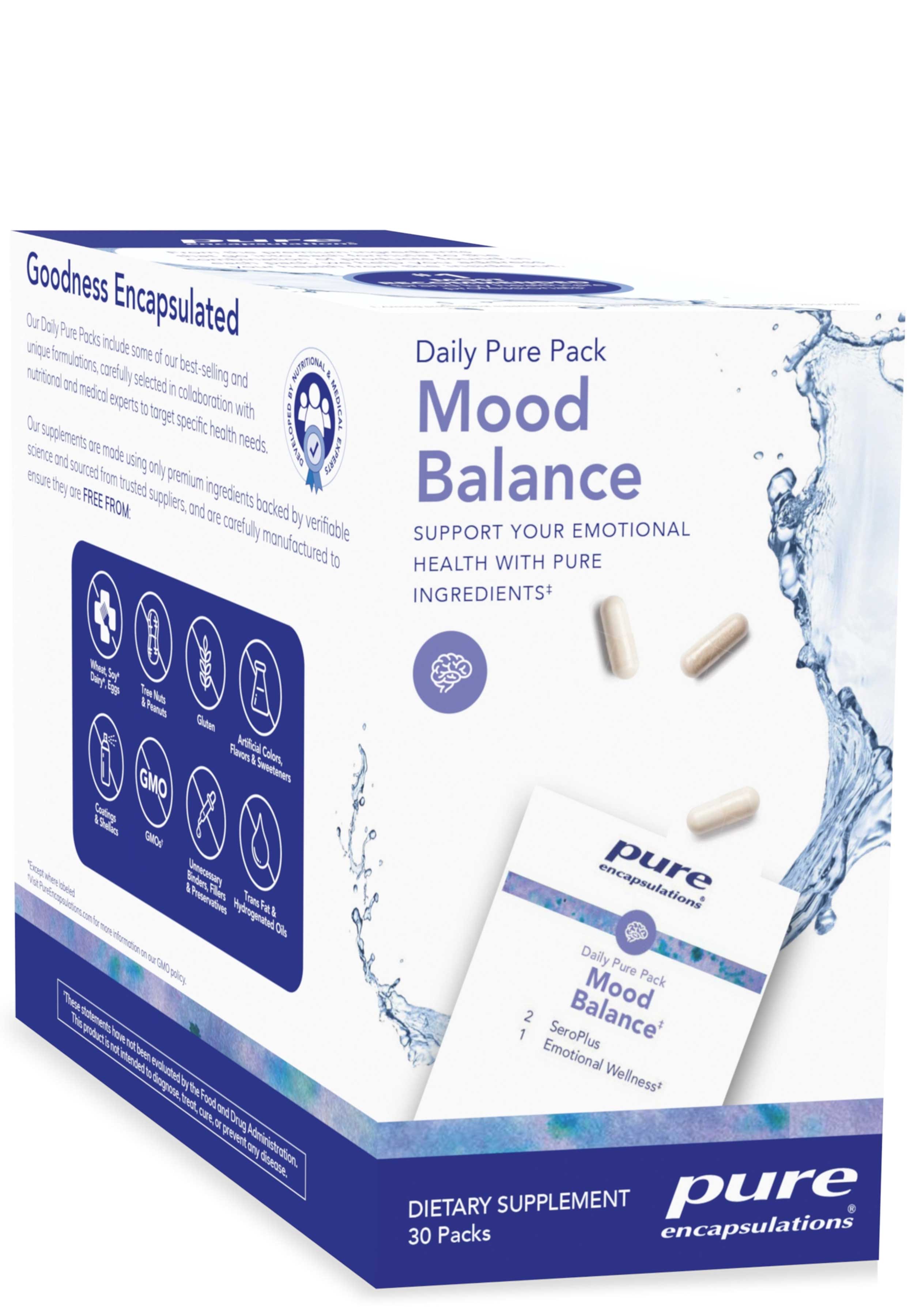 Pure Encapsulations Daily Pure Pack - Mood Balance