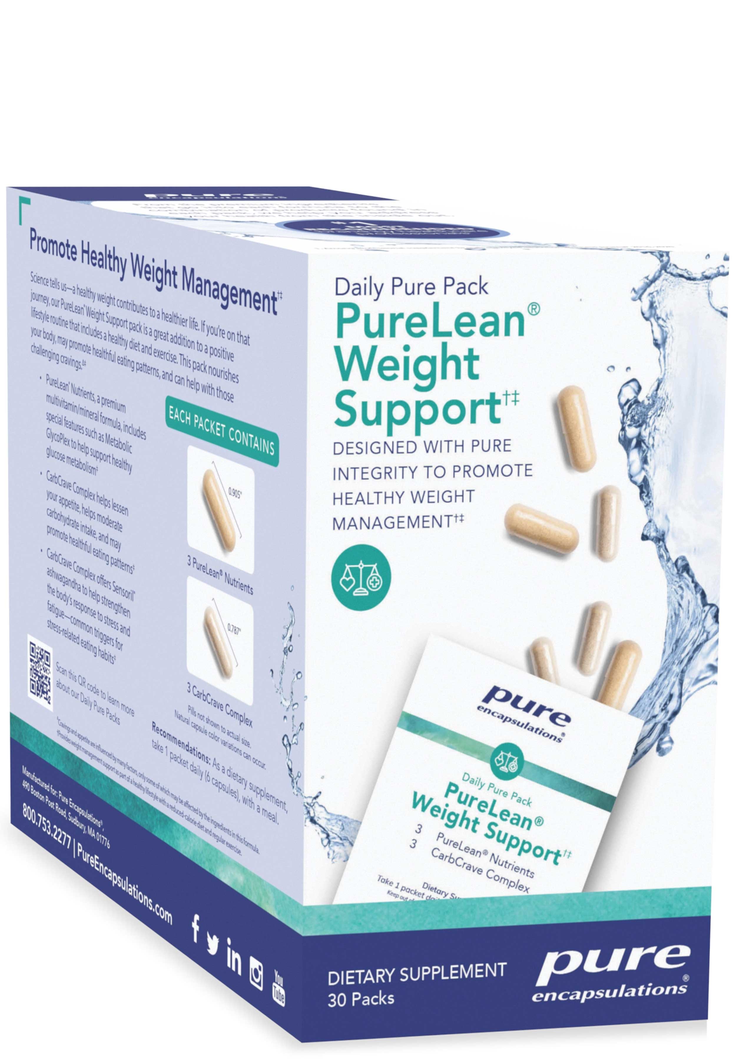 Pure Encapsulations Daily Pure Pack - PureLean Weight Support