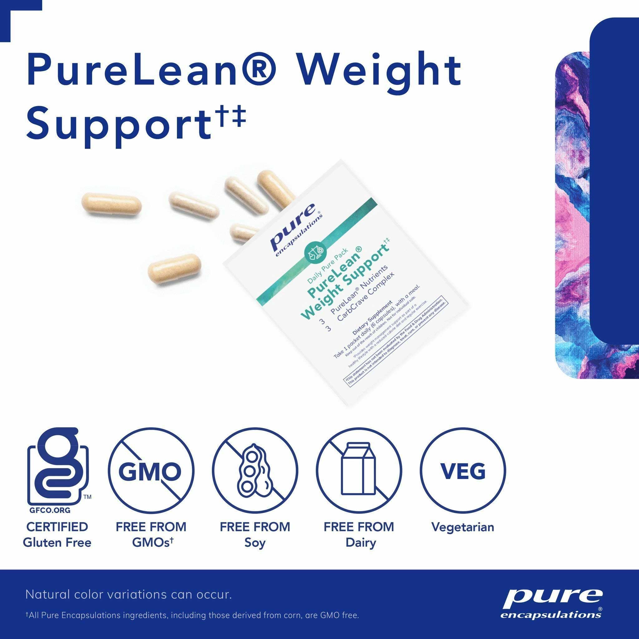 Pure Encapsulations Daily Pure Pack - PureLean Weight Support Packs