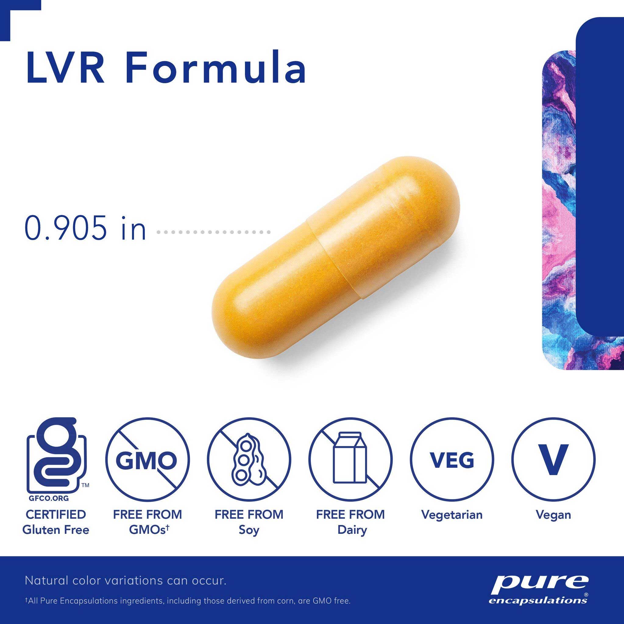 Pure Encapsulations LVR Formula Capsules