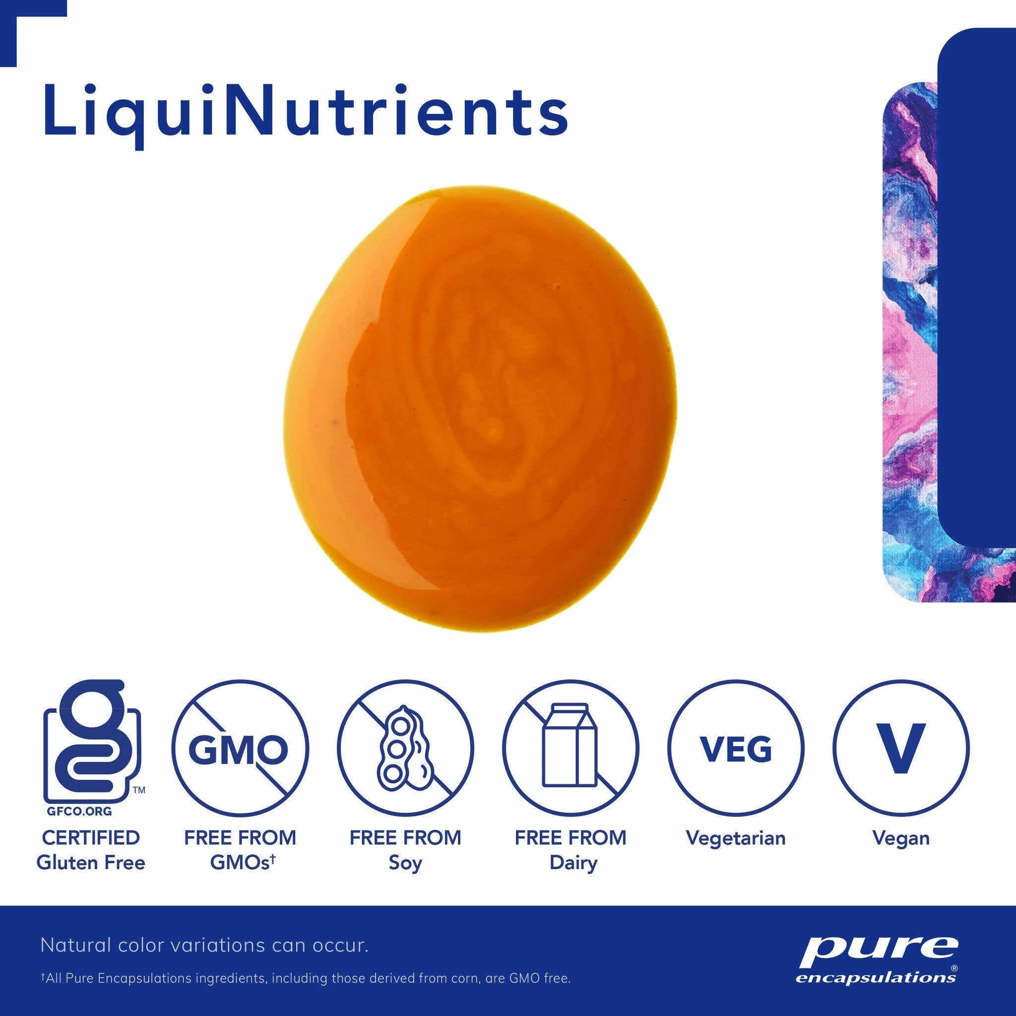 Pure Encapsulations LiquiNutrients Liquid