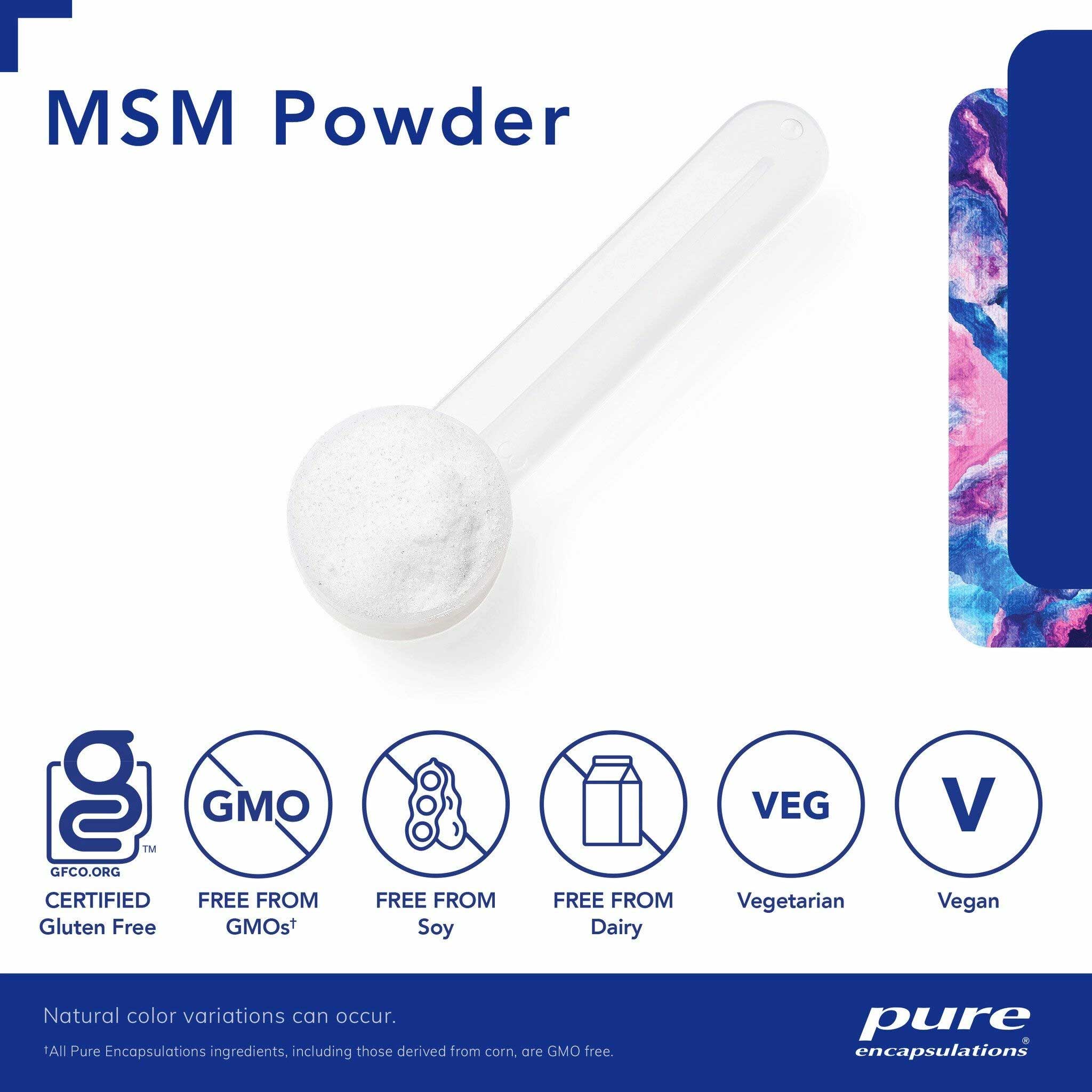 Pure Encapsulations MSM Powder