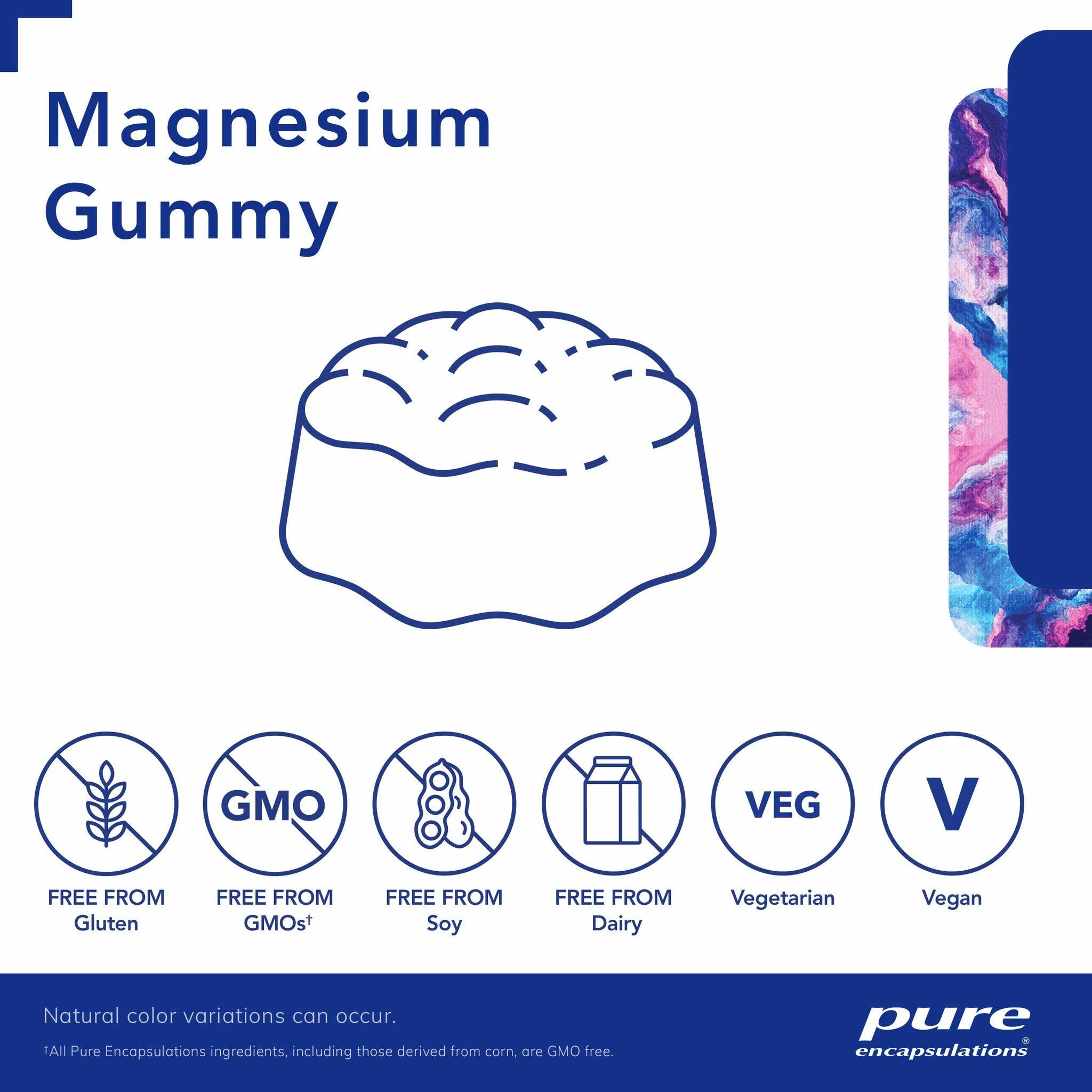 Pure Encapsulations Magnesium Gummy 
