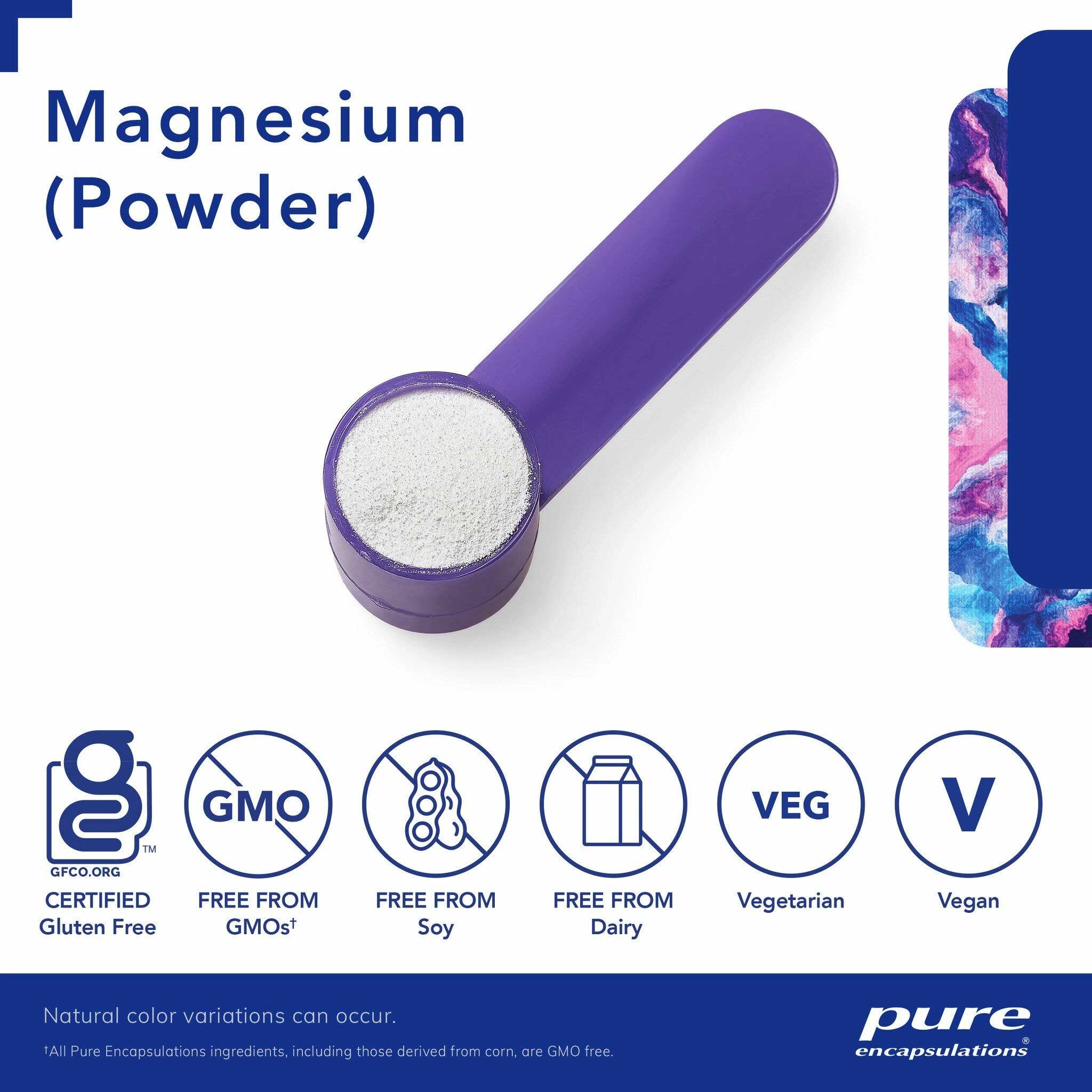 Pure Encapsulations Magnesium Powder