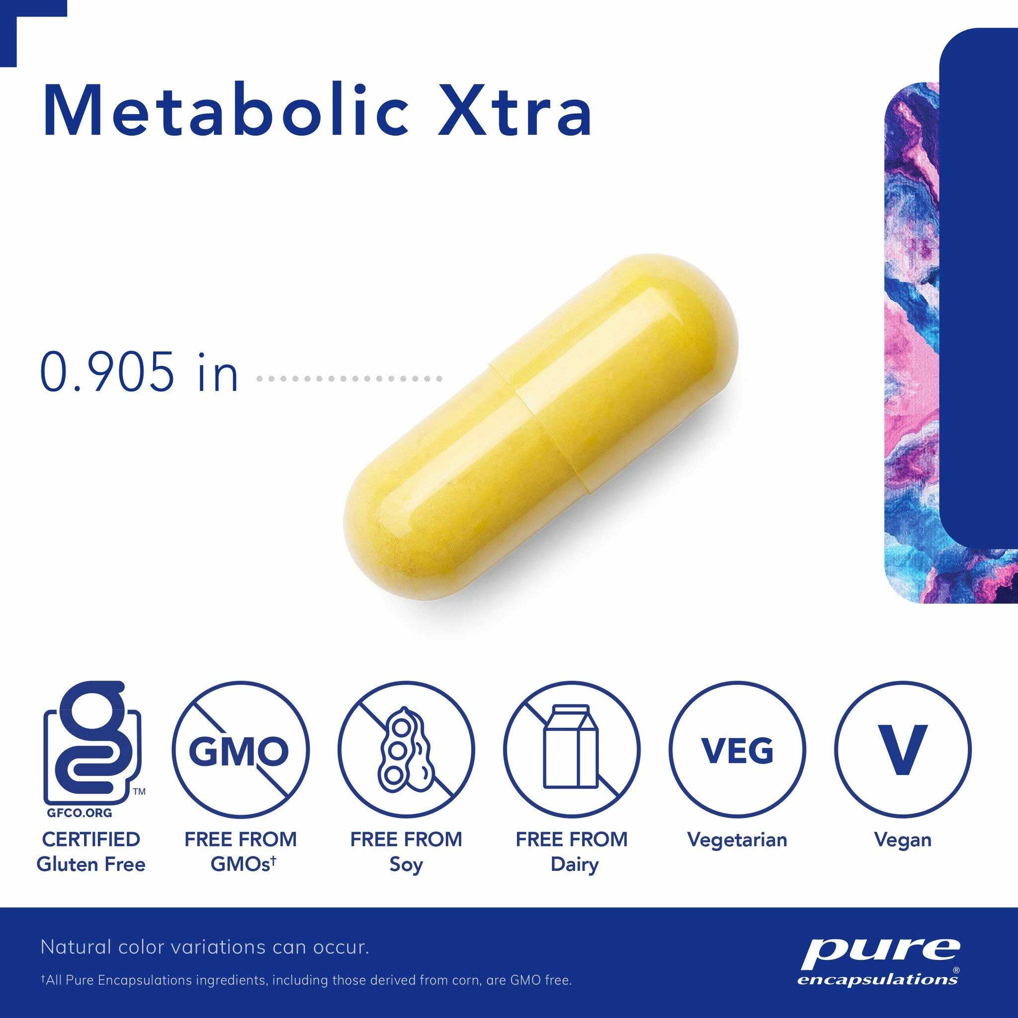 Pure Encapsulations Metabolic Xtra Capsules