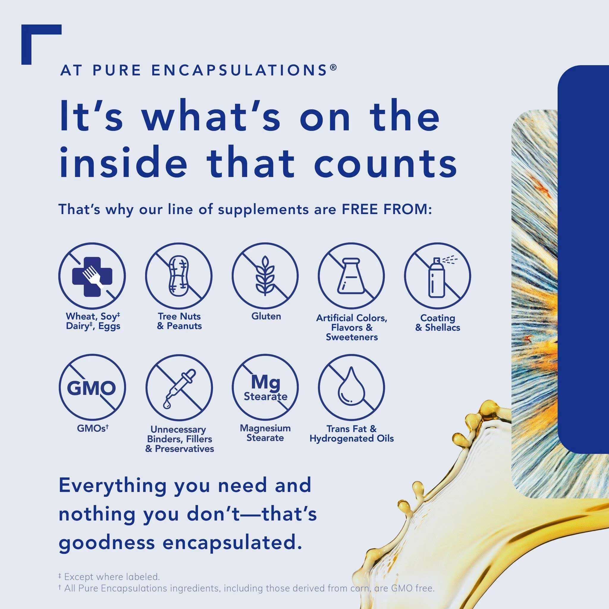 Pure Encapsulations NAC 900mg Free From