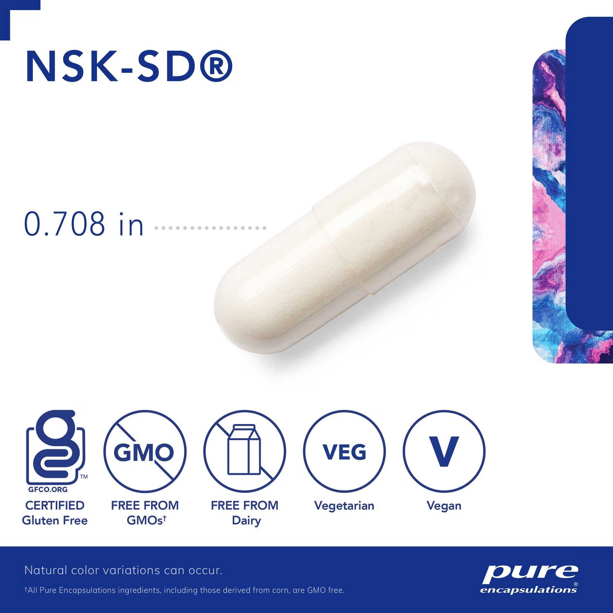 Pure Encapsulations NSK-SD 100 mg Capsules