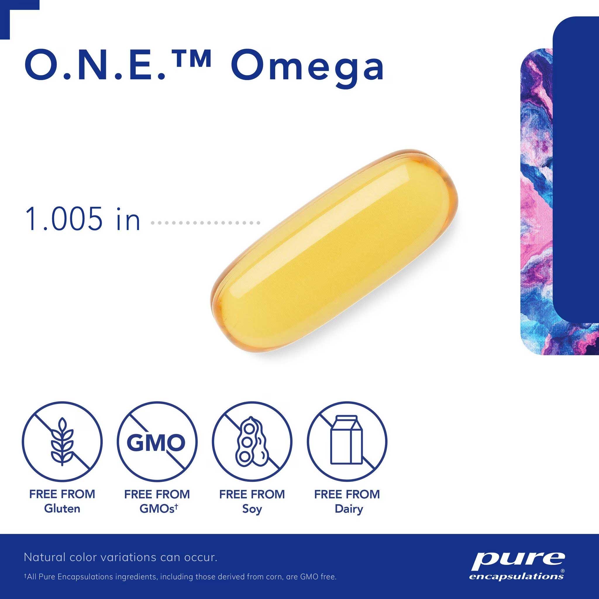 Pure Encapsulations O.N.E. Omega Softgel