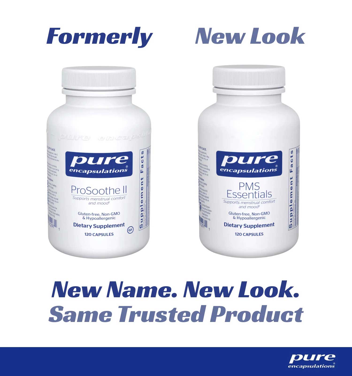 Pure Encapsulations PMS Essentials (Formerly ProSoothe II) New Look