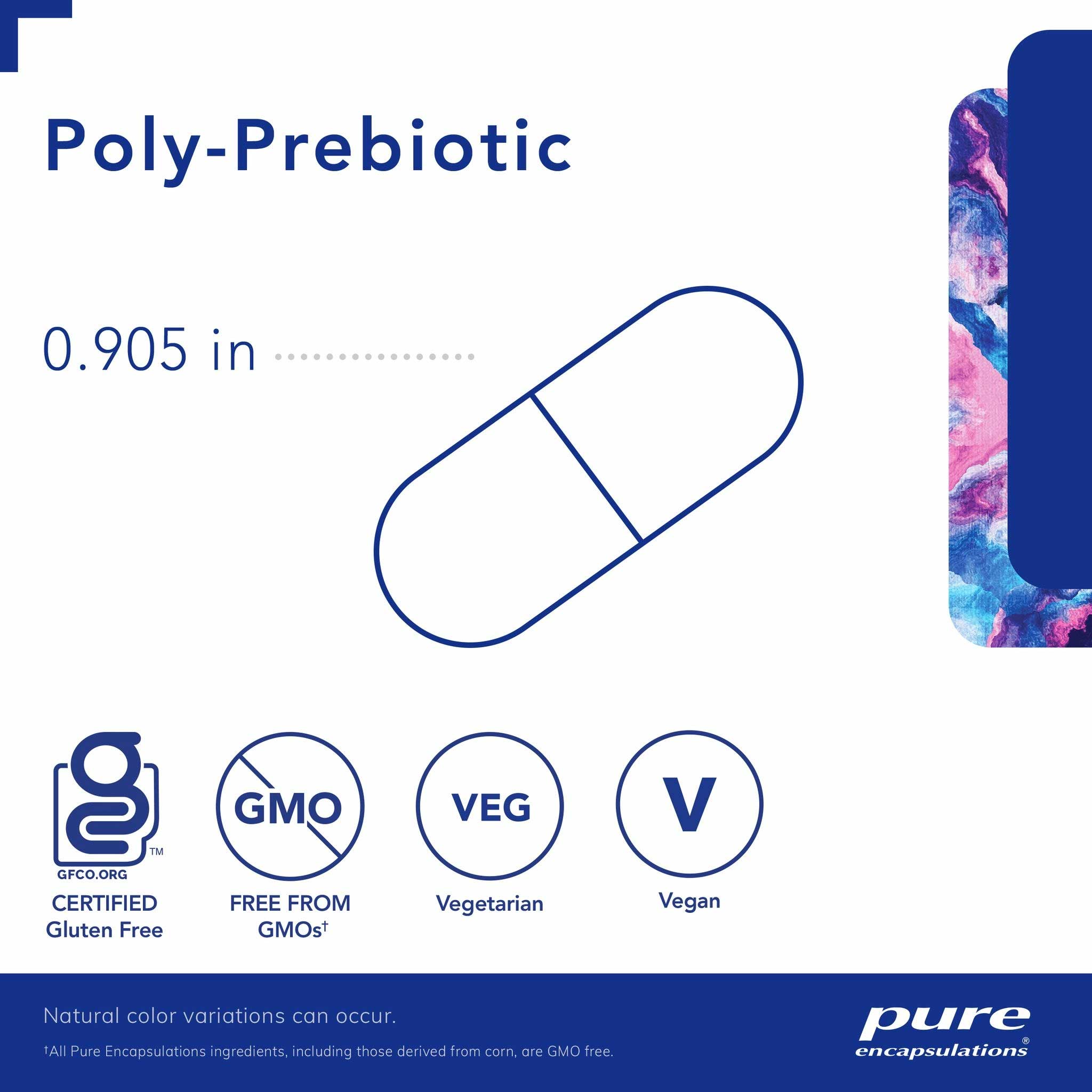 Pure Encapsulations Poly-Prebiotic Capsules